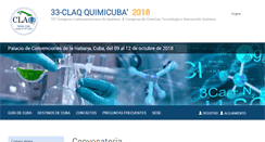 Desktop Screenshot of chemistrycuba.com